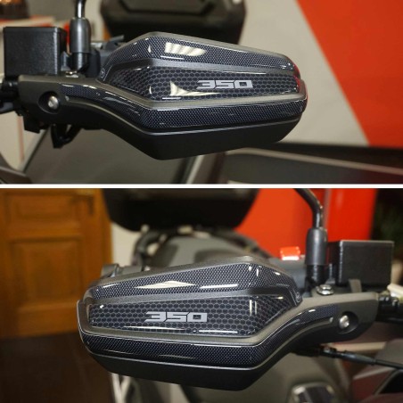 3D Resin Gel Stickers 3D Handguards compatible avec Honda ADV350 2022-2025