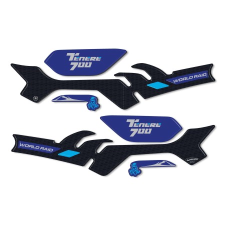 3D Resin Gel Stickers 3D Handguard Protectors compatible with Yamaha Tenere 700 2022