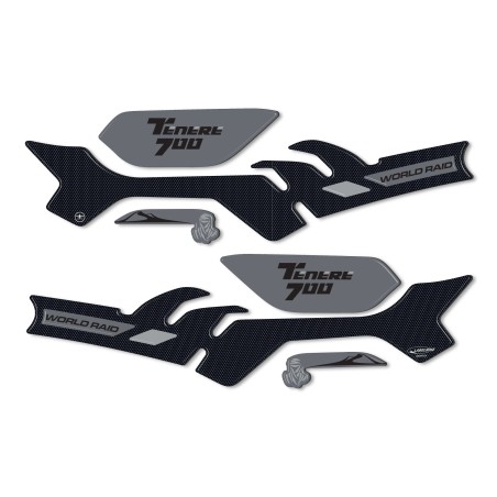 Pegatinas de gel de resina 3D Protectores de guardamanos 3D compatibles con Yamaha Tenere 700 2022