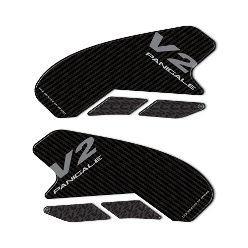 Resin Tank Side Stickers compatible with Ducati Panigale V2 2020-2024 2