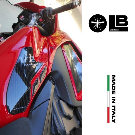 Resin Tank Side Stickers compatible with Ducati Panigale V2 2020-2024