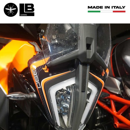 3D Resin Stickers Motorcycle Front Protectors compatible with KTM 390 Adventure