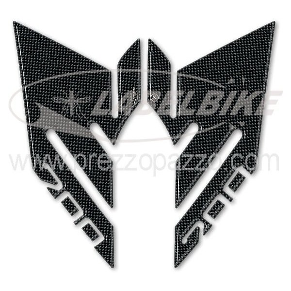 Protections latérales 3D en résine compatibles avec le scooter HONDA INTEGRA 700