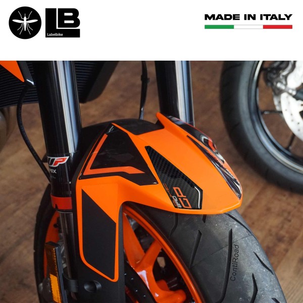 Adesivi resinati Gel 3D parafango moto compatibile con KTM 890 Duke GP 2022-2023
