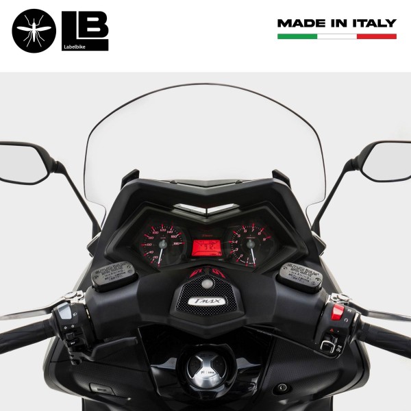 ADHESIVOS/STICKER 3D manillar TMAX 530 compatible para YAMAHA SCOOTER 2012-2016