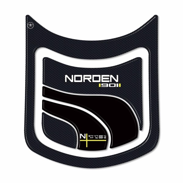 Sticker 3D Protège réservoir moto compatible avec Husqvarna Norden 901