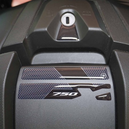 Aufkleber 3D Schlüssel NC750 kompatibel mit Honda NC750X 2021 Ablagetür