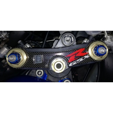 3D GEL KLEBSTOFF für LENKPLATTE kompatibel MOTO SUZUKI 750 GSXR 2004-2005 K4