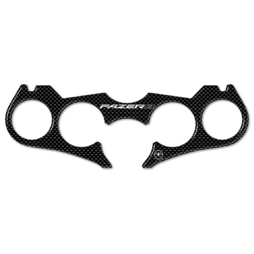 ADESIVO 3D GEL per PIASTRA STERZO compatibile per MOTO YAMAHA FAZER 8 2010-2016 2