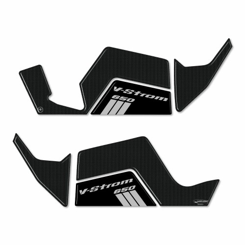 Pegatinas 3D Guardamanos moto compatible con Suzuki V-Strom 650 2017-2025 2