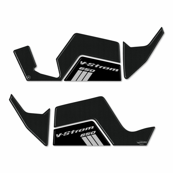 Stickers 3D Handguards motorbike compatible with Suzuki V-Strom 650 2017-2025