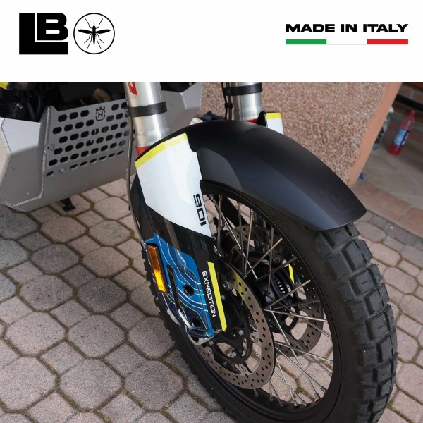 Adesivi 3D Protezioni Parasteli moto compatibili con Husqvarna Norden 901 2023-5