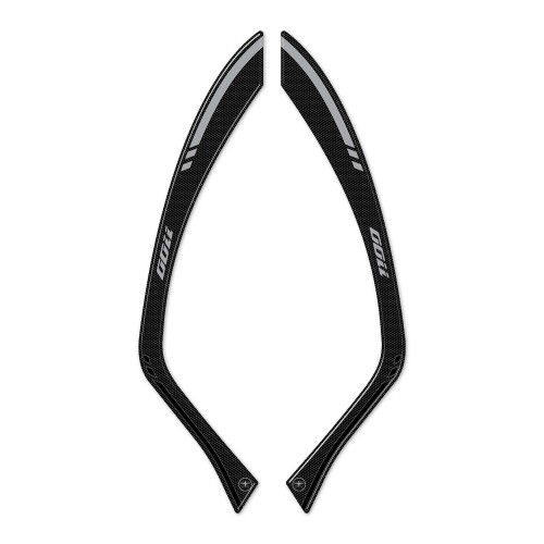 Adesivi Protezioni Maniglie con Bauletto compatibili con Honda Nt1100 2022-23 2