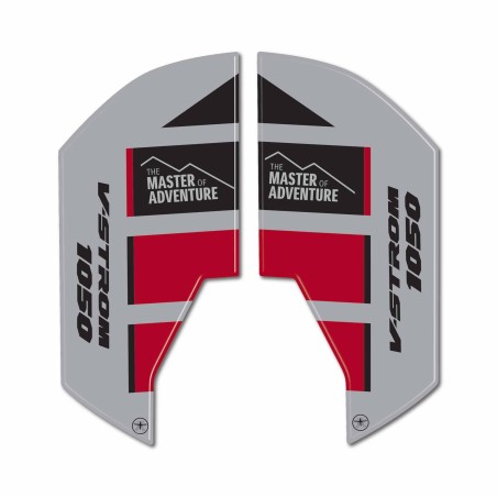 Stickers Protecteurs de garde-boue Protecteurs d'ailes moto compatibles avec Suzuki V-Strom 1050