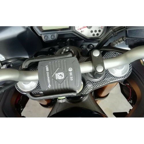 ADHESIVE 3D GEL-LENKPLATTE kompatibel für YAMAHA FZ8 2010-2016 NAKED MOTORCYCLE