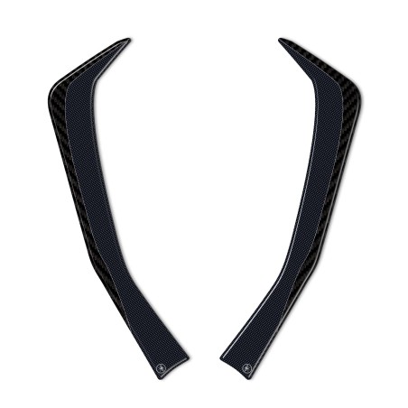 Adhesivo lateral 3D Estribo delantero compatible con Honda Forza 125 2022-2023