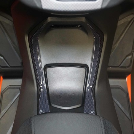 Sticker 3D latéral Marchepied avant compatible avec Honda Forza 350 2022-2025