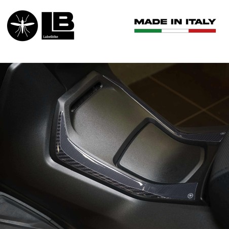 Adesivo 3D laterali Pedana anteriore compatibili con Honda Forza 350 2022-2025