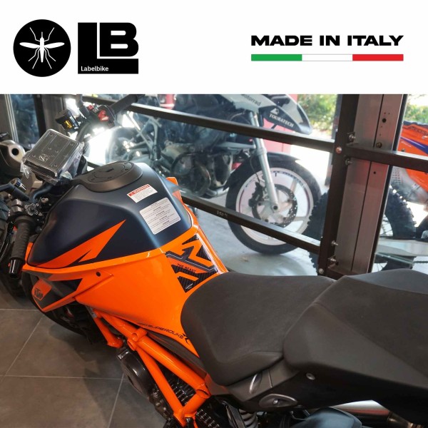 Sticker 3D Tank Guard LOW compatible avec la moto KTM 1290 Super Duke R 2021