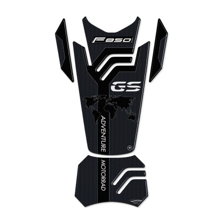 Adesivo 3D Paraserbatoio compatibile con BMW F850 GS Adventure 2019-2023