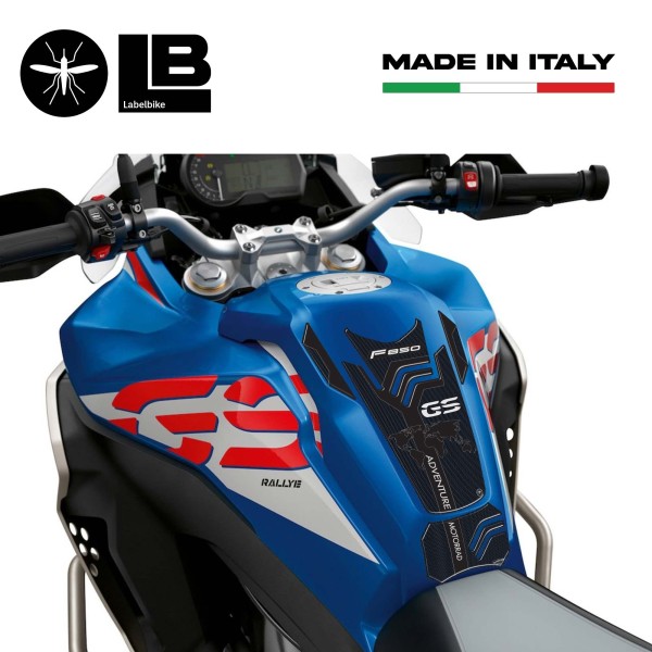 Adesivo 3D Paraserbatoio compatibile con BMW F850 GS Adventure 2019-2023