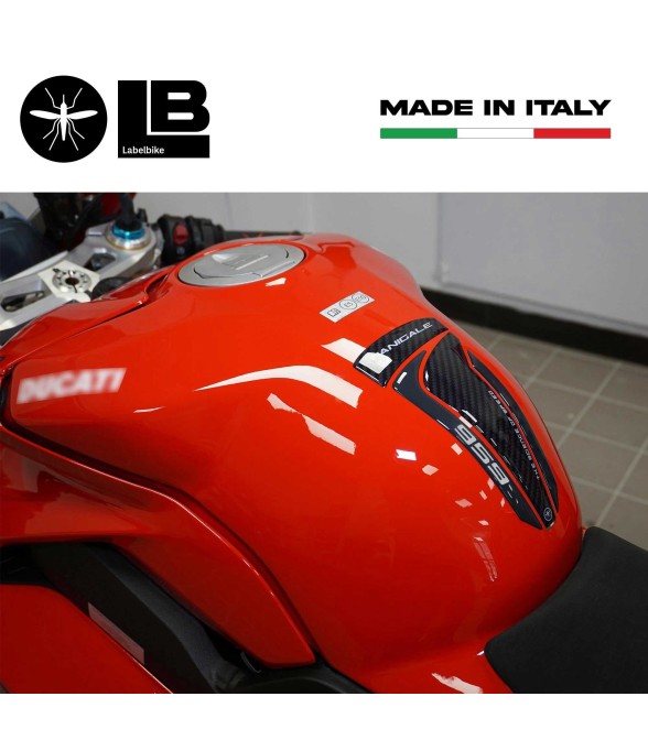 Sticker de protection de réservoir 3D compatible avec Ducati Panigale 959 2016-2019