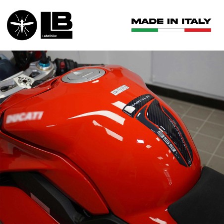 Adesivo 3D Paraserbatoio compatibile con Ducati Panigale 959 2016-2019