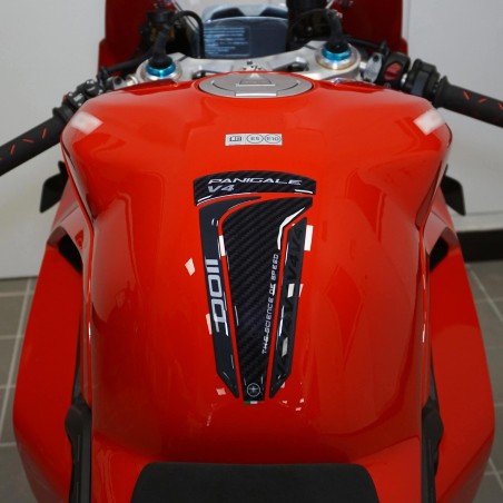 Adesivo 3D Paraserbatoio compatibile con Ducati Panigale V4 2018-2024