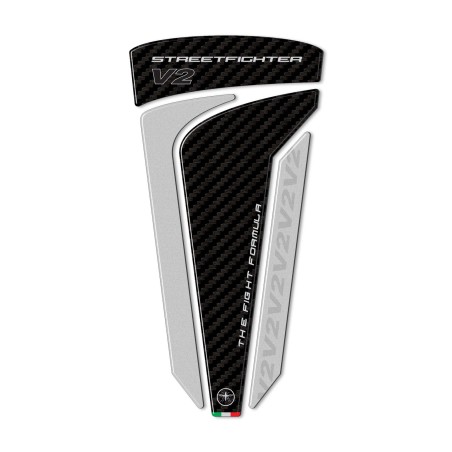 Adhesivo protector de depósito 3D compatible con Ducati Streetfighter V2 2022-2024