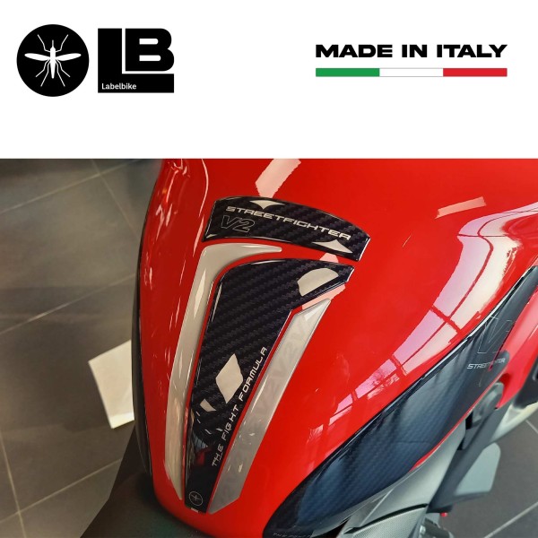 Adhesivo protector de depósito 3D compatible con Ducati Streetfighter V2 2022-2024