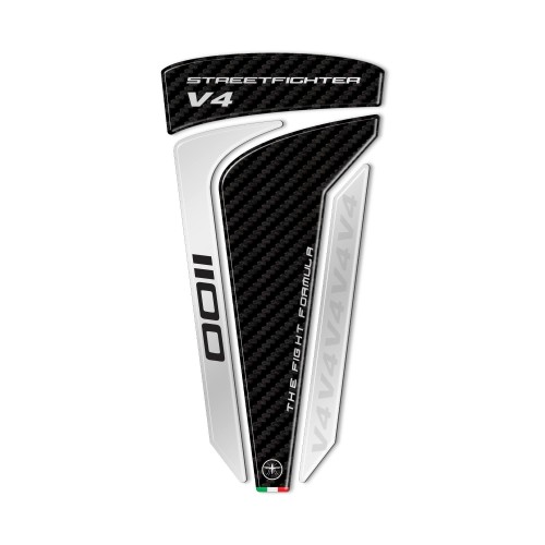 Adesivo 3D Paraserbatoio compatibile con Ducati Streetfighter V4 2020-2024 2