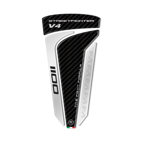 Adesivo 3D Paraserbatoio compatibile con Ducati Streetfighter V4 2020-2024