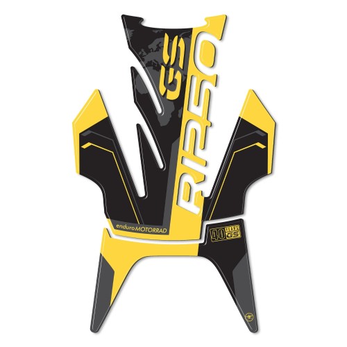 Adesivo 3D Paraserbatoio compatibile con moto BMW R 1250 GS 40th Ann. 2021-2023 2