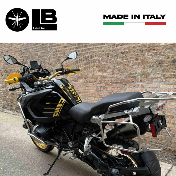 Sticker de protection de réservoir 3D compatible avec la moto BMW R 1250 GS Adv 40th Anniversary