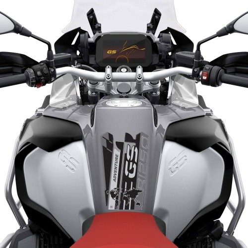 3D Tank Guard Sticker compatible with BMW R 1250 GS Adventure motorbike 2019-2022