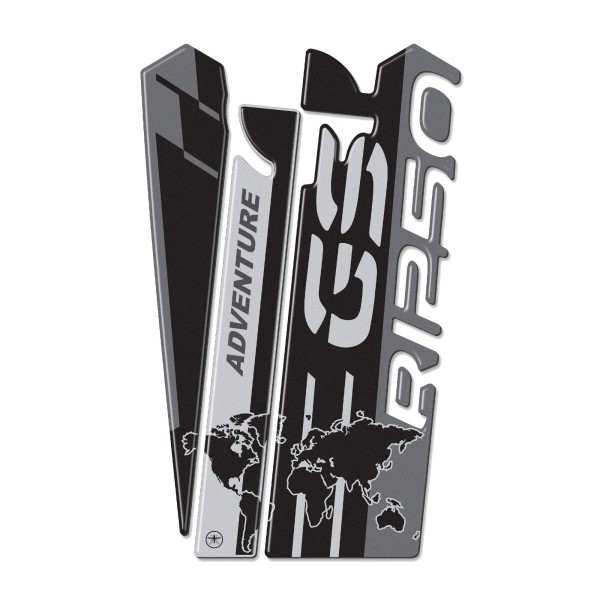 Autocollant 3D Tank Guard compatible avec la moto BMW R 1250 GS Adventure 2019-2022