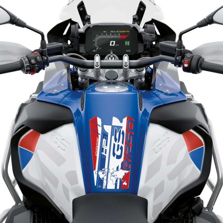 Adhesivo protector de depósito 3D compatible con la moto BMW R 1250 GS Adventure HP 2019-20.