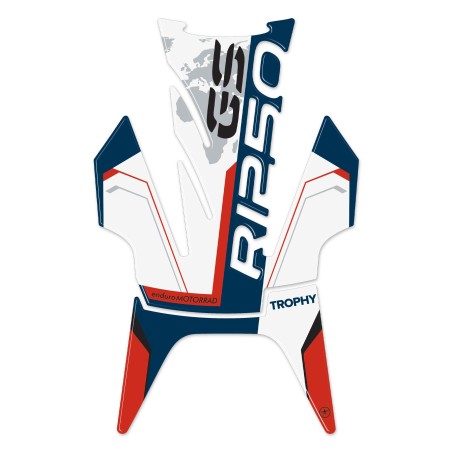 Adesivo 3D Paraserbatoio compatibile con moto BMW R 1250 GS Trophy 2022-2023