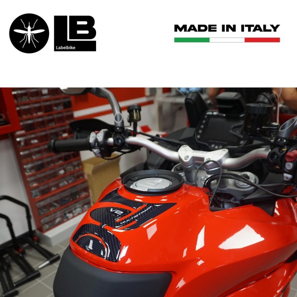 Pegatina 3D Tank Guard compatible con la moto Ducati Multistrada V2 950 2022