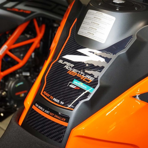 Sticker 3D Tank Guard compatible avec la moto KTM 1290 Super Adventure S 2021-24