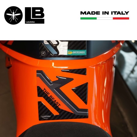 Adesivo 3D Paraserbatoio compatibile con moto KTM 1290 Super Duke R 2020-2022