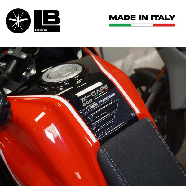 Adesivo 3D Paraserbatoio compatibile con Moto Morini X-CAPE 650 2021-2024