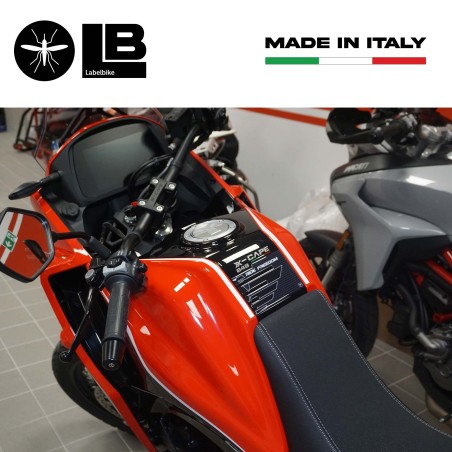 Sticker 3D Tank Guard compatible avec Moto Morini X-CAPE 650 2021-2024