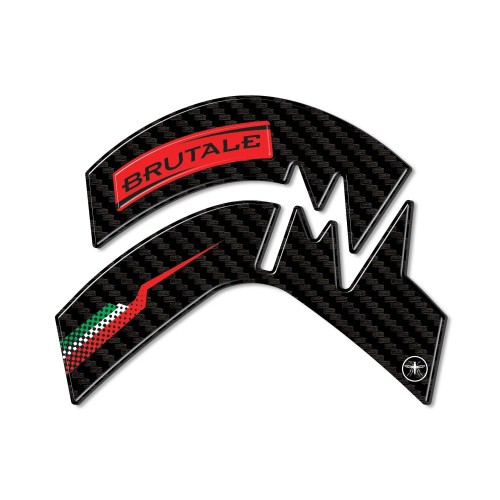 Adesivo 3D Paraserbatoio compatibile con moto Mv Agusta Brutale 800 2016-2021 2