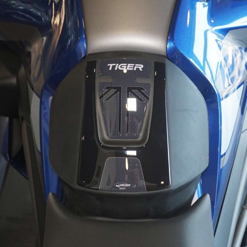 Autocollant 3D de protection du réservoir compatible avec les motos Triumph Tiger 1200 GT et Rally Pro