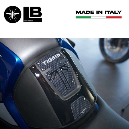 3D Tank Guard Sticker compatible with Triumph Tiger 1200 GT and Rally Pro motorbikes