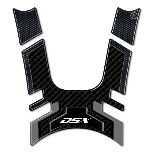 Adesivo 3D Paraserbatoio compatibile con serbatoio moto Voge Valico 500DSX 2021 2