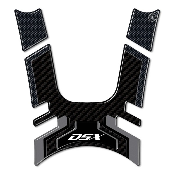 Adesivo 3D Paraserbatoio compatibile con serbatoio moto Voge Valico 500DSX 2021