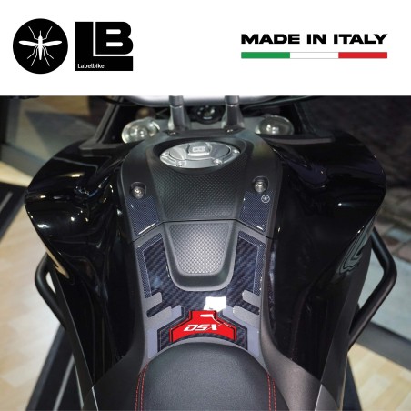 Adesivo 3D Paraserbatoio compatibile con serbatoio moto Voge Valico 500DSX 2021