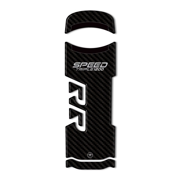 Adhesivo protector de depósito 3D compatible con Triumph Speed Triple 1200 RR